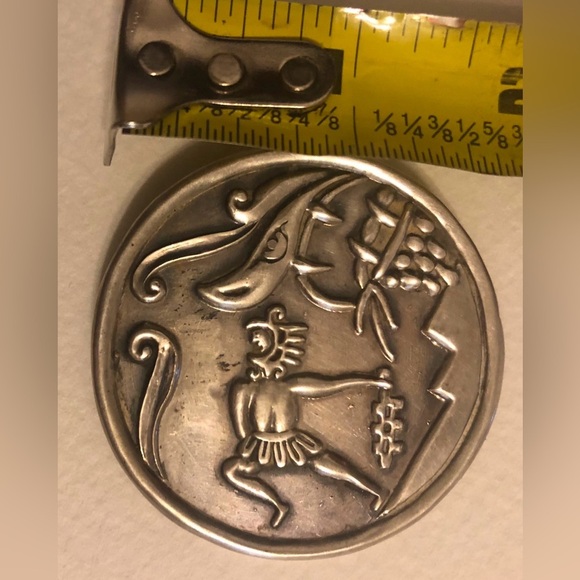 Vintage Sliver Pin Made In Mexico - Picture 2 of 3